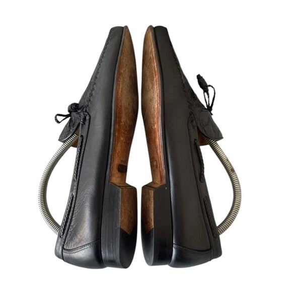 Mezlan Genuine Crocodile Tassle Penny Loafer - 9 main image 10